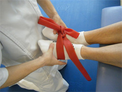 腓骨筋の筋トレの写真